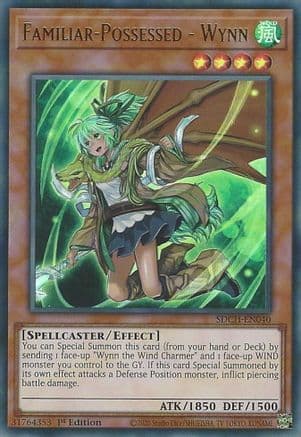 Familiar-Possessed - Wynn (Alternate Art) — Yu-Gi-Oh! card