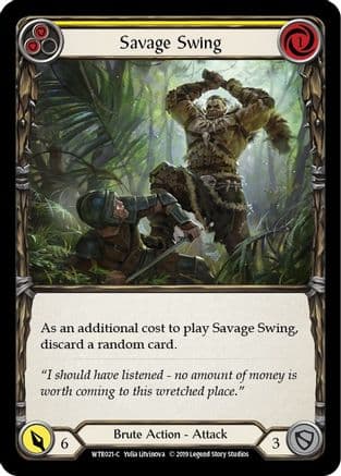 Savage Swing (Yellow) — Welcome to Rathe