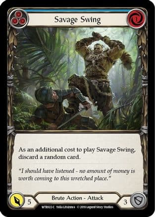 Savage Swing (Blue) — Welcome to Rathe