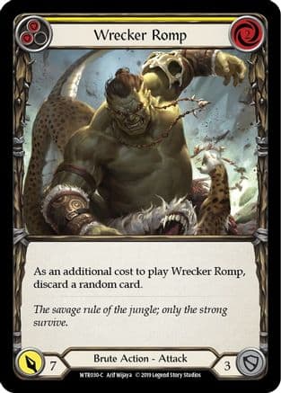 Wrecker Romp (Yellow) — Welcome to Rathe