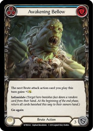 Awakening Bellow (Blue) — Welcome to Rathe