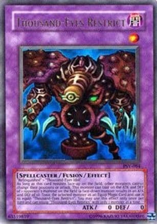 Thousand-Eyes Restrict — Yu-Gi-Oh! card