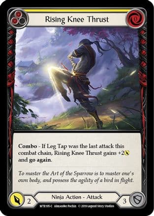 Rising Knee Thrust (Yellow) — Welcome to Rathe