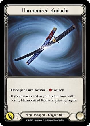 Harmonized Kodachi // Rhinar, Reckless Rampage — Welcome to Rathe