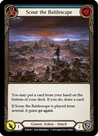 Scour the Battlescape (Blue) — Welcome to Rathe