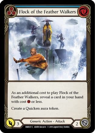 Flock of the Feather Walkers (Blue) — Hero Deck: Rhinar