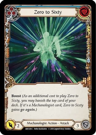 Zero to Sixty (Blue) — Arcane Rising