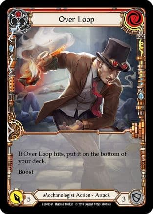 Over Loop (Red) - LGS013 — Flesh and Blood: Promo Cards