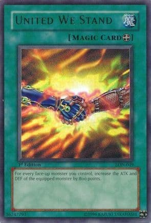 United We Stand — Labyrinth_of_Nightmare Yu-Gi-Oh! card by KAZUKI TAKAHASHI