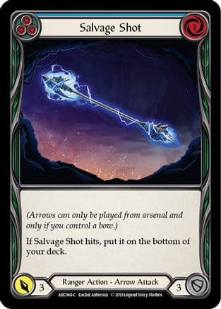 Salvage Shot (Blue) — Arcane Rising