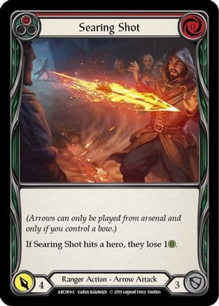 Searing Shot (Red) — Arcane Rising