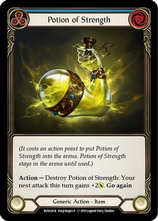 Potion of Strength — Hero Deck: Bravo Flesh and Blood card by Panji Bagus P
