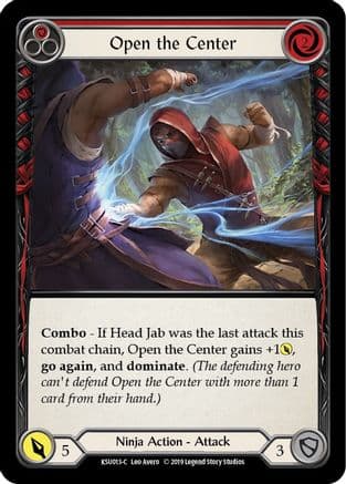 Open the Center (Red) — Hero Deck: Katsu