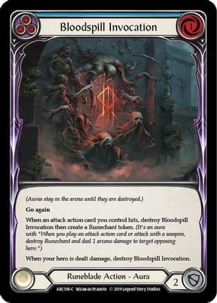 Bloodspill Invocation (Blue) — Arcane Rising