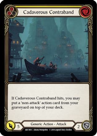 Cadaverous Contraband (Yellow) — Arcane Rising