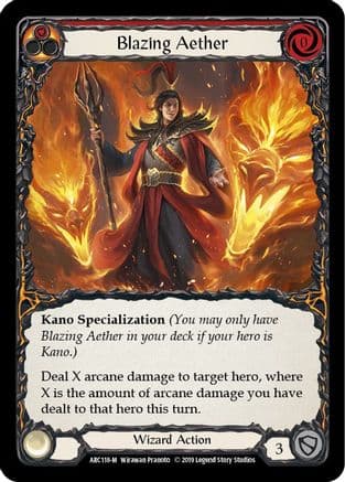 Blazing Aether — Arcane Rising
