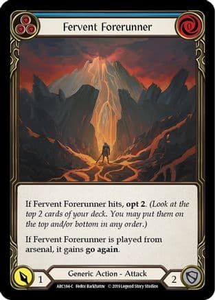Fervent Forerunner (Blue) — Arcane Rising