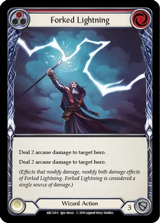 Forked Lightning — Arcane Rising