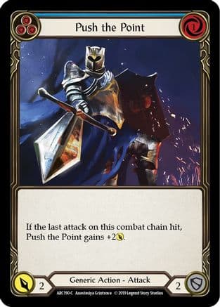 Push the Point (Blue) — Arcane Rising