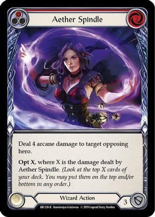 Aether Spindle (Red) — Arcane Rising