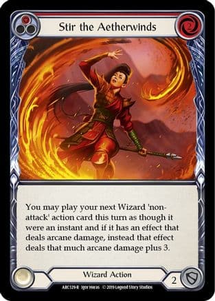 Stir the Aetherwinds (Red) — Arcane Rising