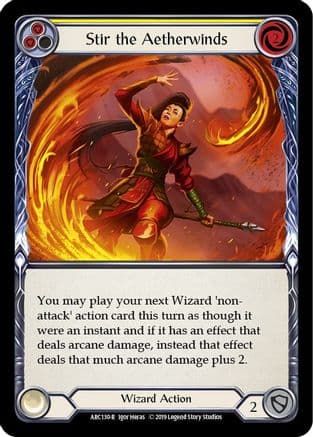 Stir the Aetherwinds (Yellow) — Arcane Rising