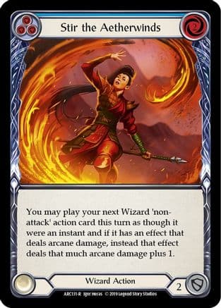 Stir the Aetherwinds (Blue) — Arcane Rising