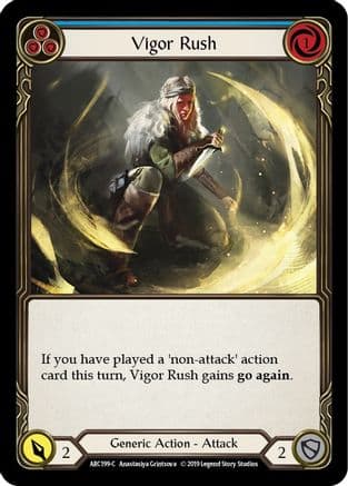 Vigor Rush (Blue) — Arcane Rising