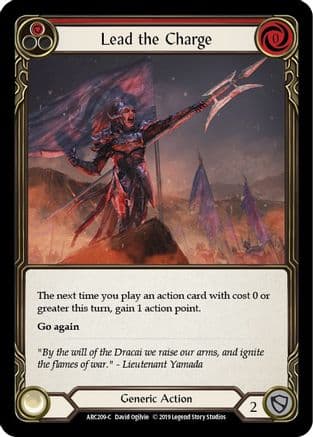 Lead the Charge (Red) — Arcane Rising
