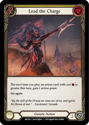 Lead the Charge (Yellow) — Arcane Rising