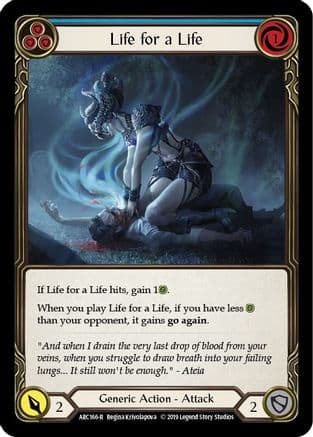 Life for a Life (Blue) — Arcane Rising