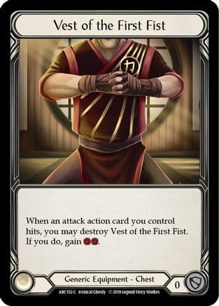 Vest of the First Fist — Arcane Rising Flesh and Blood card by Ironical Ghosty