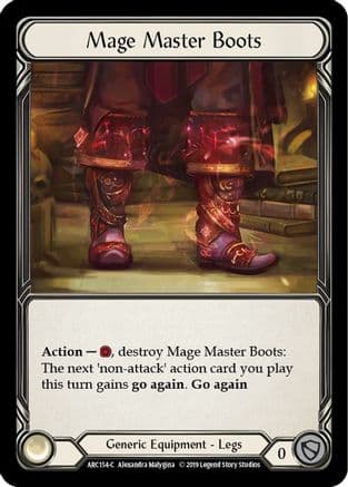 Mage Master Boots — Arcane Rising