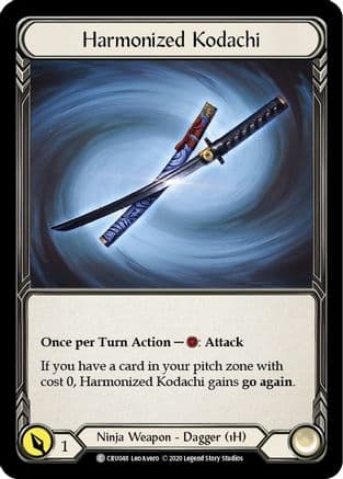 Harmonized Kodachi — Crucible of War