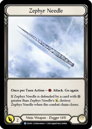 Zephyr Needle — Crucible of War