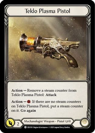Teklo Plasma Pistol — Crucible of War