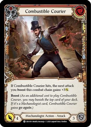 Combustible Courier (Red) — Crucible of War