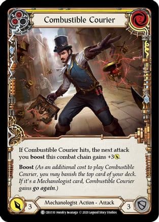 Combustible Courier (Yellow) — Crucible of War