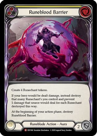 Runeblood Barrier — Crucible of War