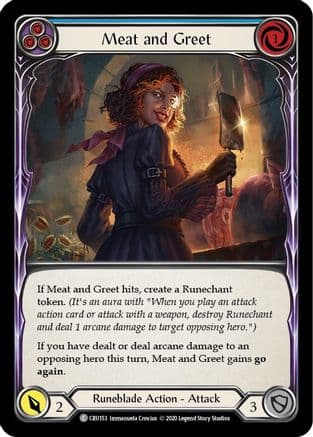 Meat and Greet (Blue) — Crucible of War