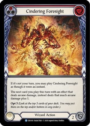 Cindering Foresight (Red) — Crucible of War