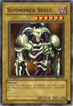 Summoned Skull — Yu-Gi-Oh! card