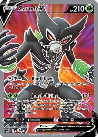 Zarude V (Full Art) — SWSH04: Vivid Voltage