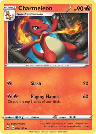 Charmeleon — SWSH04: Vivid Voltage