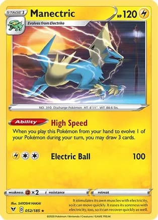 Manectric — SWSH04: Vivid Voltage