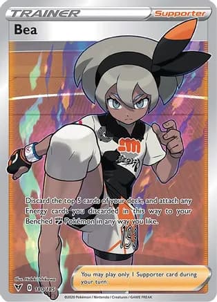 Bea (Full Art) — SWSH04: Vivid Voltage