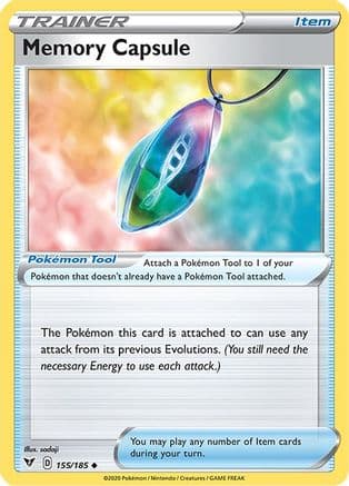 Memory Capsule — SWSH04: Vivid Voltage Pokémon TCG card by sadaji
