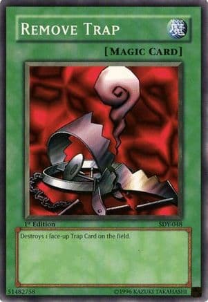 Remove Trap — Starter Deck: Yugi Yu-Gi-Oh! card by KAZUKI TAKAHASHI
