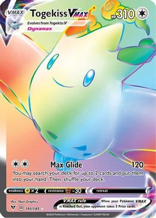 Togekiss VMAX (Secret) — Pokémon TCG card