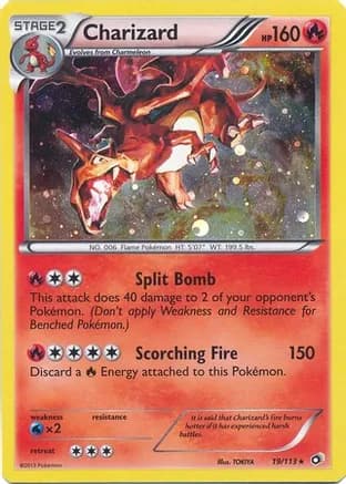 Charizard - 19/113 (Cosmos Holo) — Miscellaneous Cards & Products